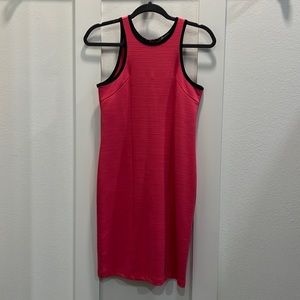 Women’s dress, size extra small, hot pink, zipper back, bodycon, Kenneth Cole